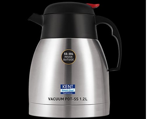 Kent Vacuum Pot SS-1.2L